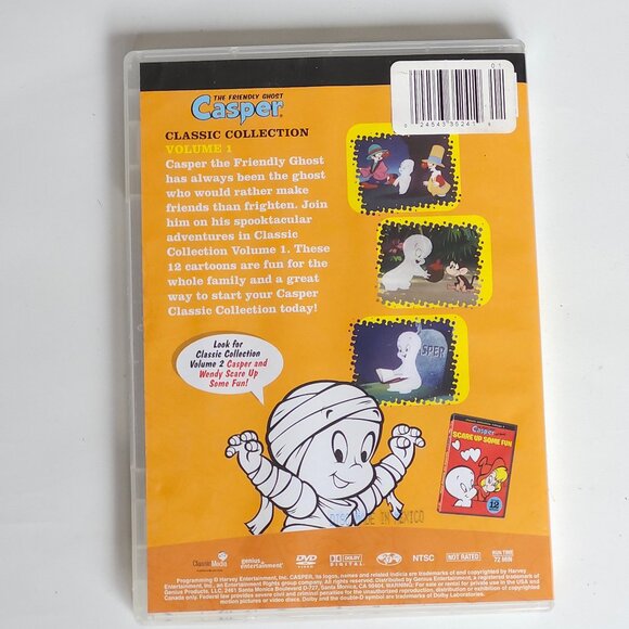 CASPER The Friendly Ghost and Friends DVD Collection TRICK OR TREAT - Picture 4 of 5